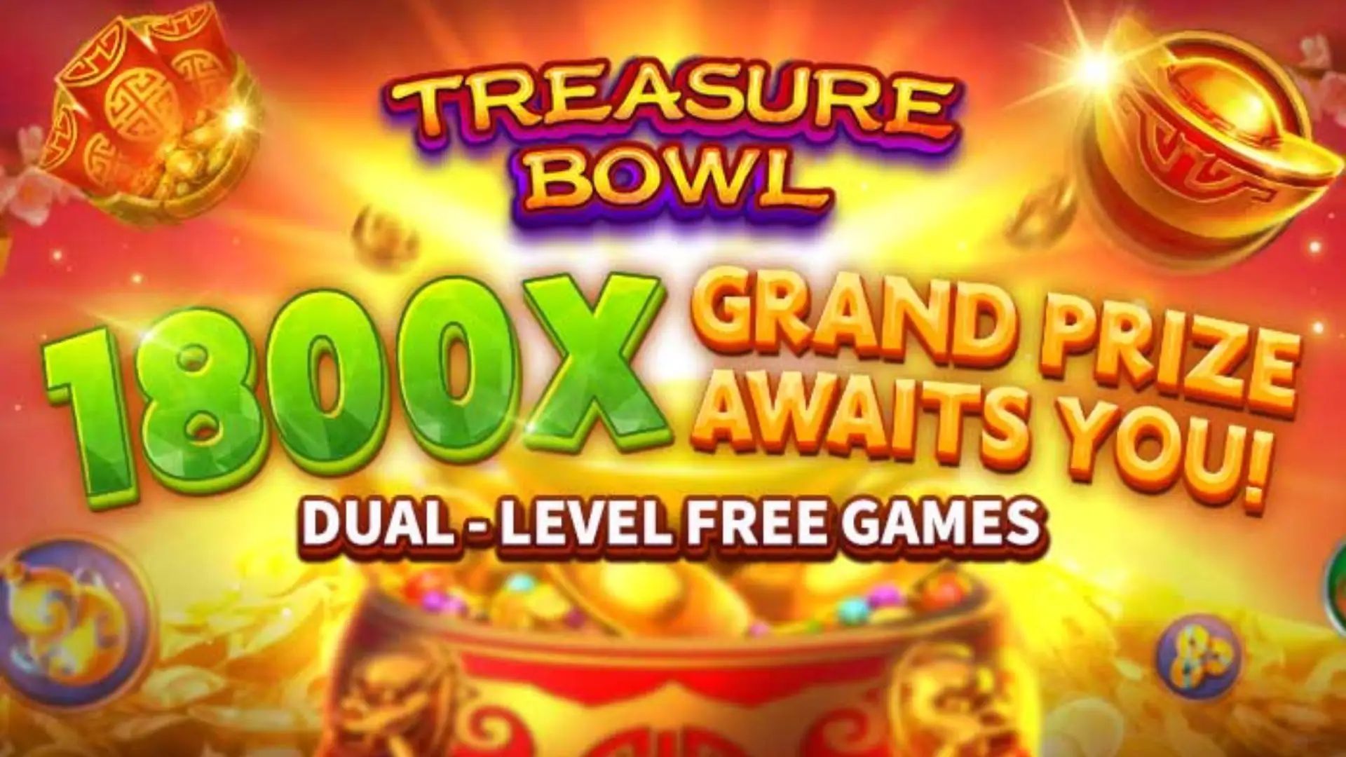 Multiplicadores Treasure Bowl 393bet - 7777x Máximo com Tigela Dourada